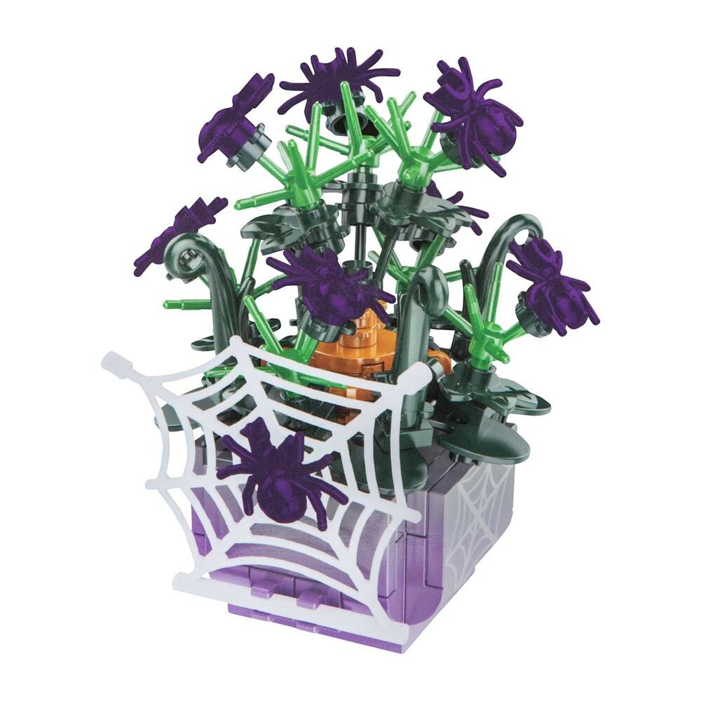 🔥Block Tech Halloween Cobweb Cactus Spooky Succulents Set BNWT🔥 - Picture 2 of 3